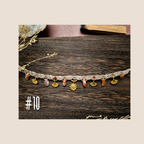 Collier Talisman en Macramé & Pierres Naturelles (ras de cou)