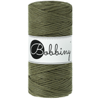 Corde peignée 3mm Bobbiny 100 m – Fil coton macramé naturel