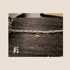 Collier Talisman en Macramé & Pierres Naturelles (ras de cou)