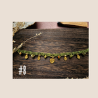 Collier Talisman en Macramé & Pierres Naturelles (ras de cou)