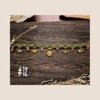 Collier Talisman en Macramé & Pierres Naturelles (ras de cou)