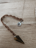 Pendule en pierre naturelle – Guidance & Protection 𓁺