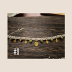 Collier Talisman en Macramé & Pierres Naturelles (ras de cou)