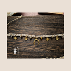 Collier Talisman en Macramé & Pierres Naturelles (ras de cou)
